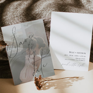 Carte de sauvegarde de date à plat avec script min