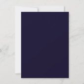 Carte de sauvegarde de date à plat – Rustic Night (Dos)