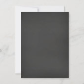Carte de sauvegarde de date Chalkboard & Lace (Dos)