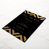 Carte de sauvegarde de date classique Golden Line (Rotation)