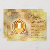 Carte de sauvegarde de date de carrosse de Cendril (Devant / Derrière)