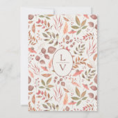 Carte de sauvegarde de date de feuilles de chute d (Dos)