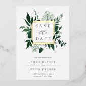 Carte de sauvegarde de date de forêt sauvage en fe (Recto)