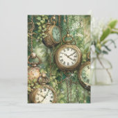 Carte de sauvegarde de date de Pays des Merveilles (Debout devant)