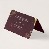 Carte de sauvegarde de date de remise des diplômes (Back)
