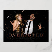 Carte de sauvegarde de date de vacances pleine de  (Recto)