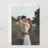 Carte de sauvegarde de date - Navy à l'aquarelle (Dos)