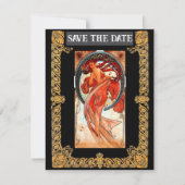 Carte de sauvegarde de date plate (Devant)