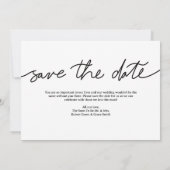 Carte de sauvegarde de date transparente avec deux (Dos)