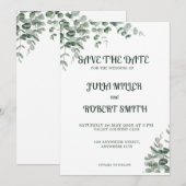 Carte de sauvegarde de la date (Devant / Derrière)