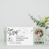 Carte de sauvegarde de la date de passe de bord Si (Debout devant)