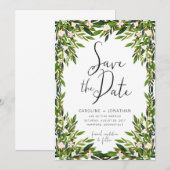 Carte de sauvegarde de la date de verdure (Devant / Derrière)