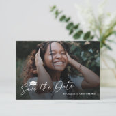 Carte de sauvegarde de la date pour la fête de rem (Debout devant)