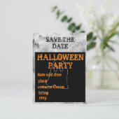 Carte de sauvegarde de la fête d'Halloween (Debout devant)