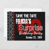 Carte de sauvegarde de l'année personnalisée Surpr (Devant / Derrière)