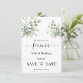 Carte de sauvegarde de mariage (Debout devant)