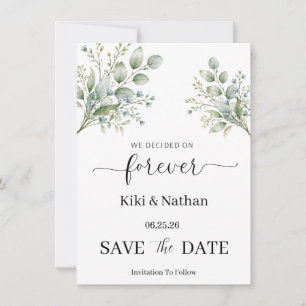 Carte de sauvegarde de mariage