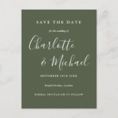 Carte de sauvegarde de mariage à signature simple (Devant)