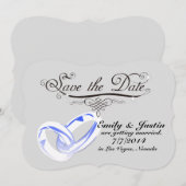 CARTE DE SAUVEGARDE DE MARIAGE CRYSTAL (Devant / Derrière)