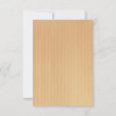 Carte de sauvegarde de mariage papillon floral en (Dos)