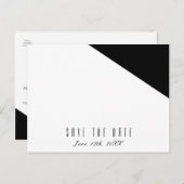 Carte de sauvegarde de mariage triangle classe noi (Devant / Derrière)