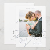 Carte de sauvegarde de photo de date poussiéreuse (Devant / Derrière)