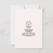 Carte de sauvegarde élégante or et blanche (Dos)