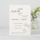 Carte de sauvegarde minimaliste simple (Debout devant)