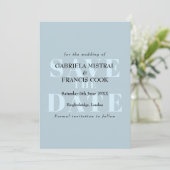 Carte de sauvegarde Simple Moderne (Debout devant)