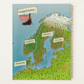 Carte De Scandinavie (Dos)