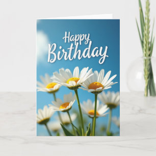 Carte de scène d'anniversaire douce