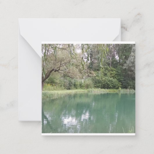 Carte de scène d'automne du Vermont (Devant)