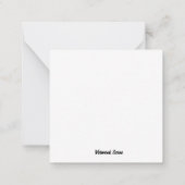 Carte de scène d'automne du Vermont (Dos)