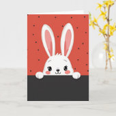Carte de scène mignonne d'ami qui regarde (Fleur jaune)