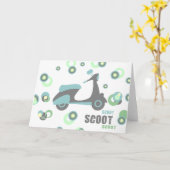 Carte de scooter Mod (Fleur jaune)