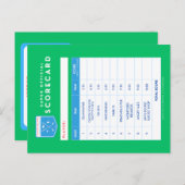 carte de score (Devant / Derrière)