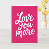 Carte de script d'amour romantique (Fleur jaune)