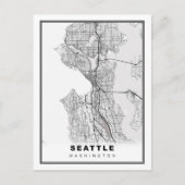 Carte de Seattle (Devant)