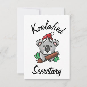 Carte de secrétaire Koalafied