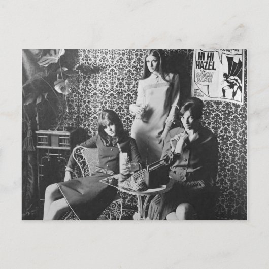 Carte de sécurité Milkshake girls Vintage (Devant)