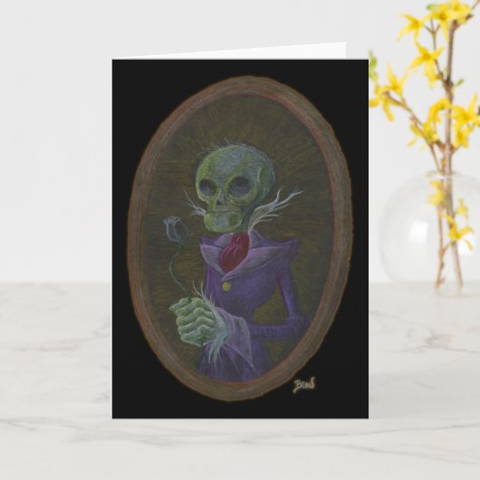 Carte de "seigneur Cadaver" (Fleur jaune)