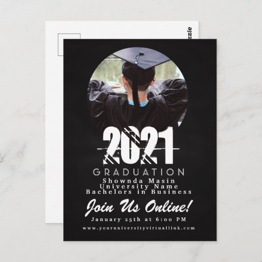 Carte de sélection virtuelle moderne (Devant / Derrière)