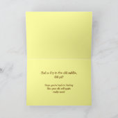 Carte de selle bien glissée - Ouest (Intérieur)