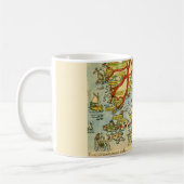 Carte de Semesterhalsning Fran Suède Mug (Gauche)