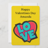 Carte de sensations amoureuses (Devant)