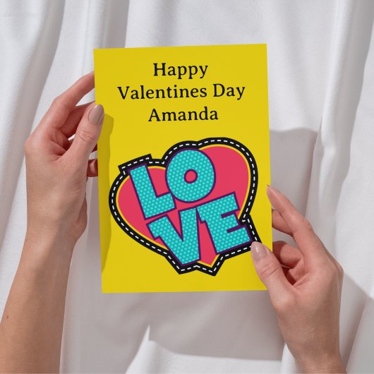 Carte de sensations amoureuses