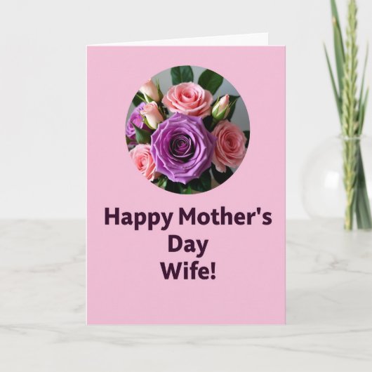 Carte de sentiment Pastel Chevron (Devant)