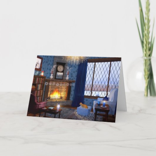 Carte de sérénité hivernale (Devant)