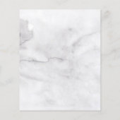 Carte de service du salon moderne gris aquarelle l (Dos)