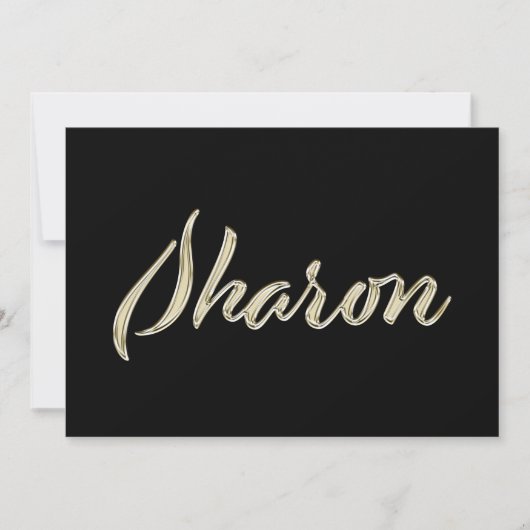 Carte de Sharon white gold (Devant)